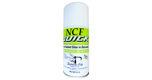 NCF Quick 6oz Aerosol CA Glue Accelerator (QA-6)