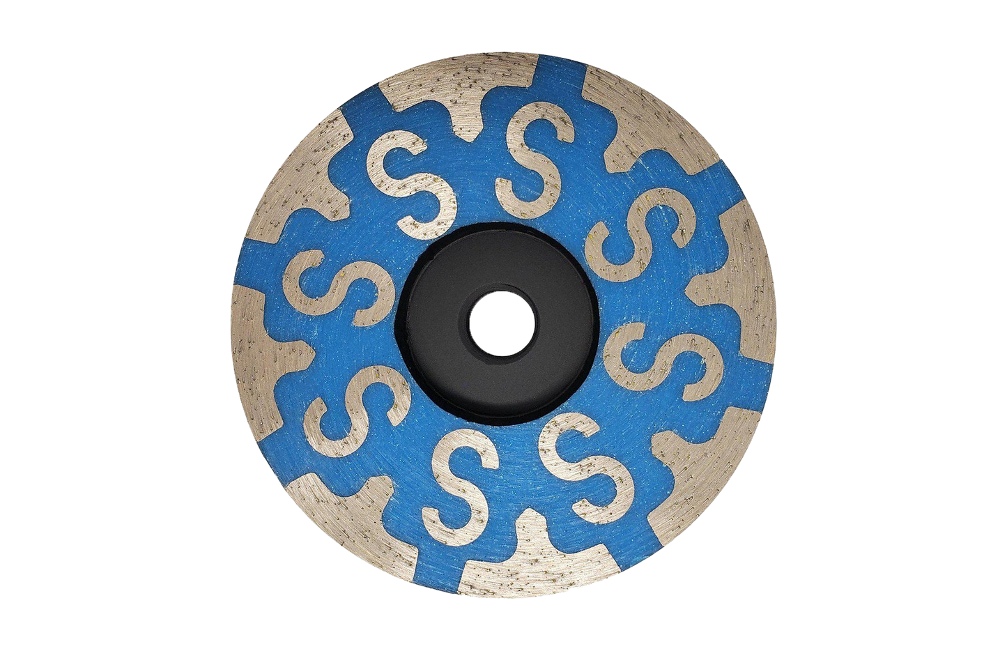 4" Resin Filled Pineapple Cup Wheel (S Shape)