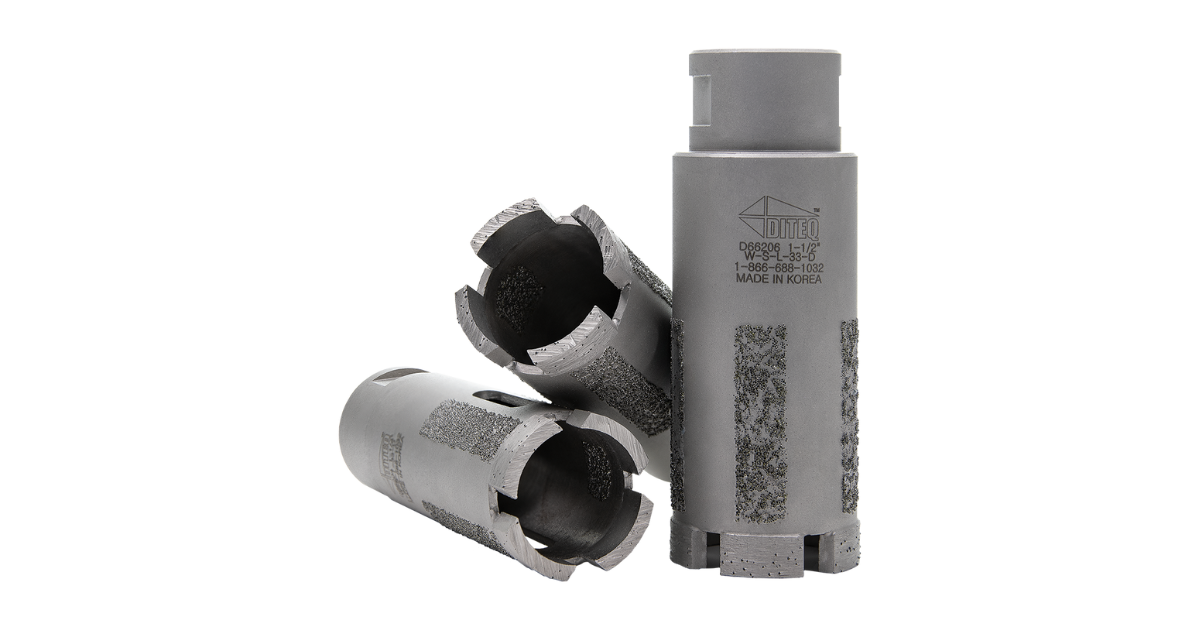 Diteq S-33 Silver Bullet Core Bits