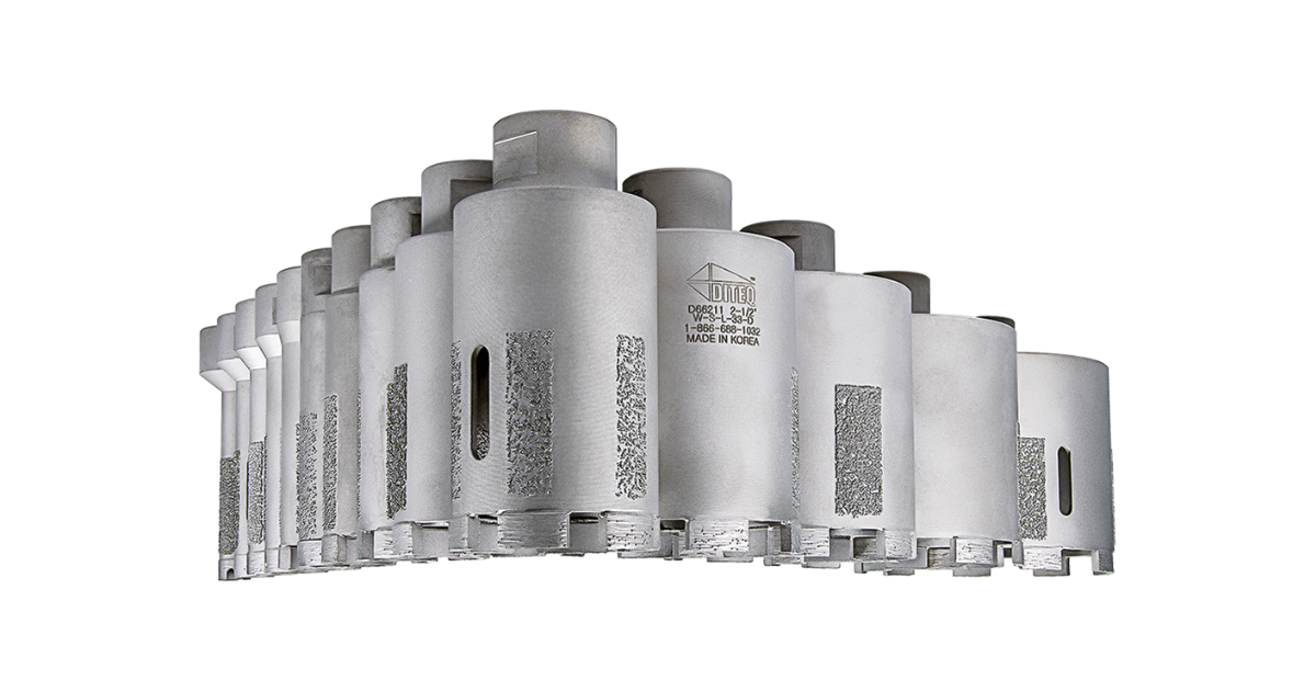 Diteq S-33 Silver Bullet Core Bits