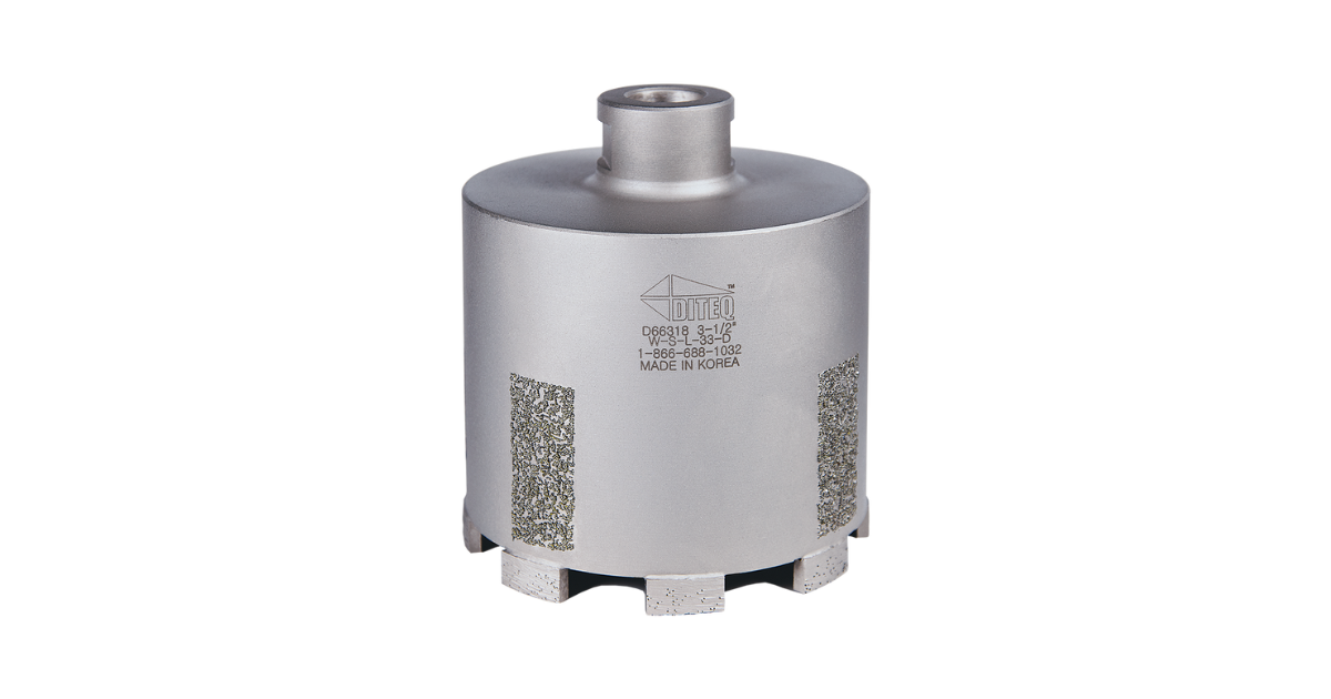 Diteq S-33 Silver Bullet Core Bits