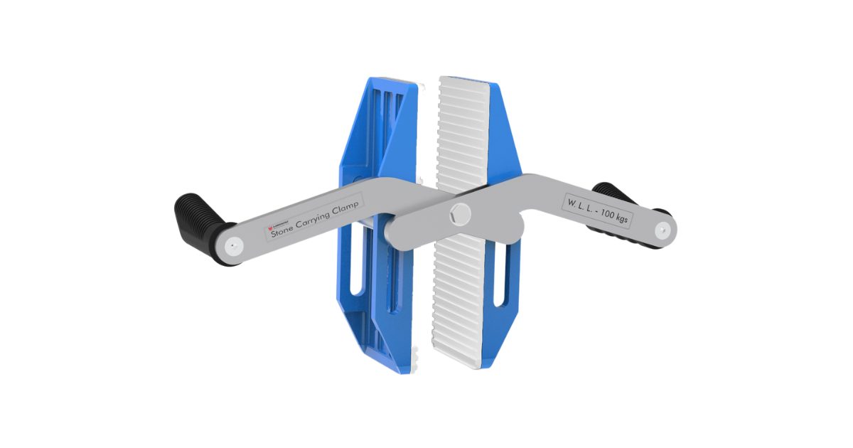Aardwolf SCC03-W White Stone Carrying Clamp (Pair)