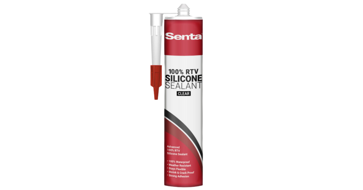 Senta 100% RTV Silicone Sealant (Clear)