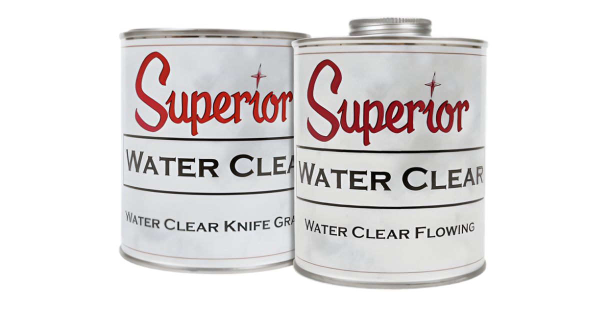 Superior Water-Clear Polyester Flowing - Quart