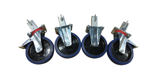 WEHA Transport Cart Wheels for WEHA A frame Transport Carts, set of 4