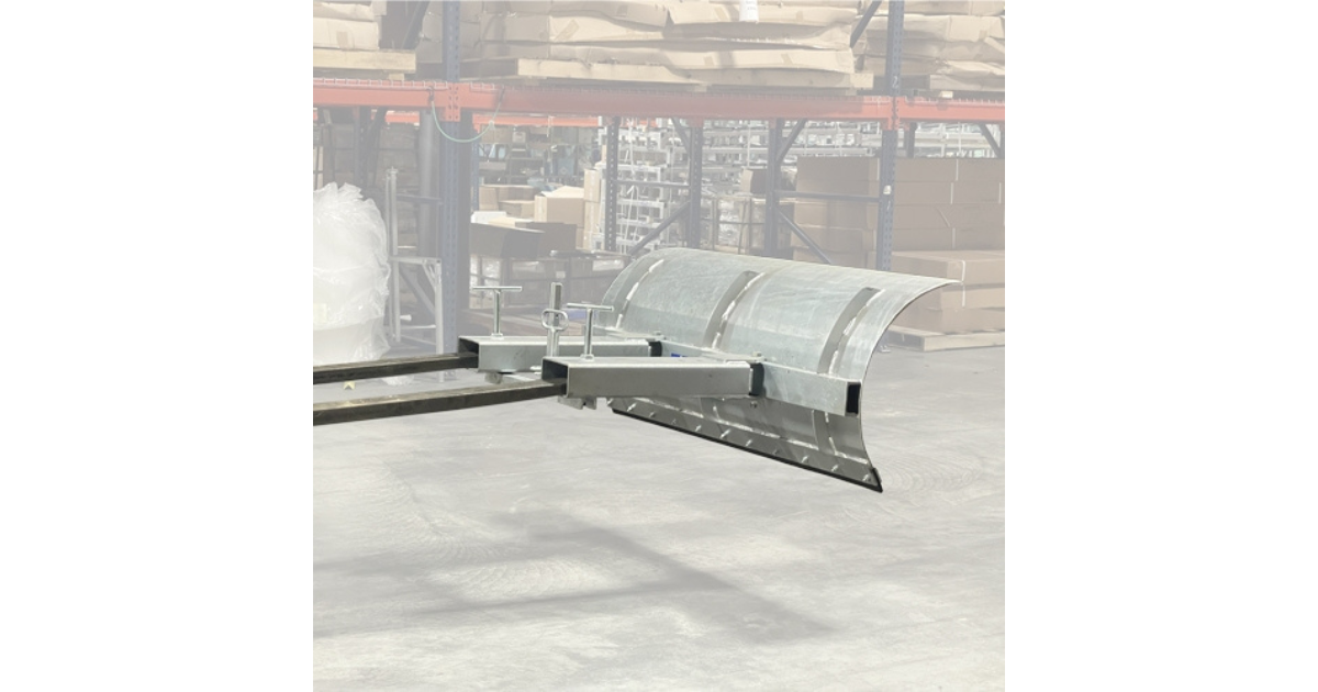 WEHA Forklift Snow Plow Attachment