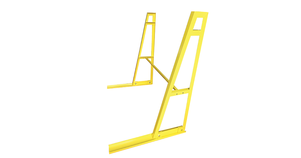 WEHA Single Sided A Frame Storage Rack with Cross Bar