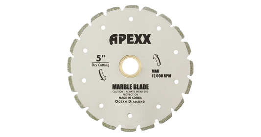 APEXX V-Slot Electroplated Marble Blades