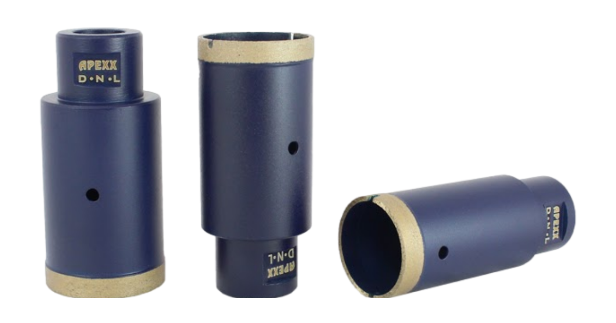 Ocean Diamond APEXX Blue Thin-Wall UCS Core Bits