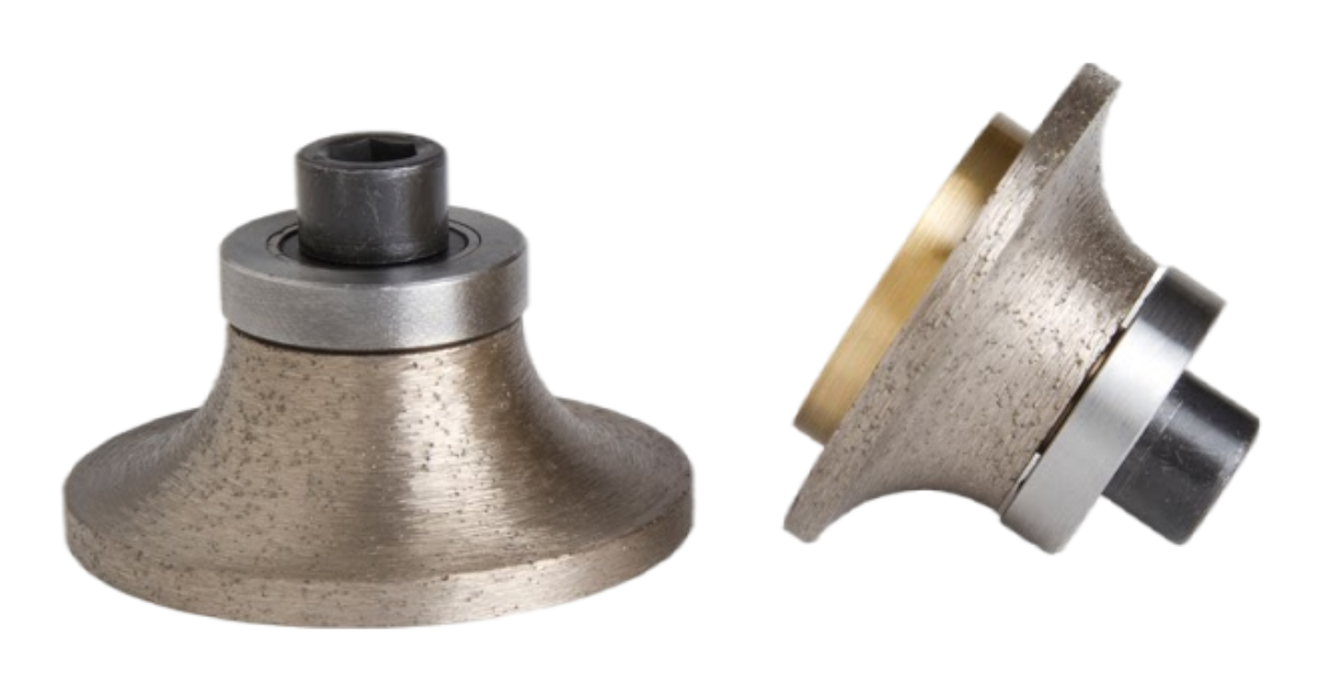 APEXX Shape B Demi Bullnose Brass-Core Router Bits
