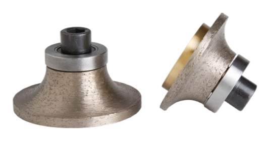 APEXX Shape B Demi Bullnose Brass-Core Router Bits