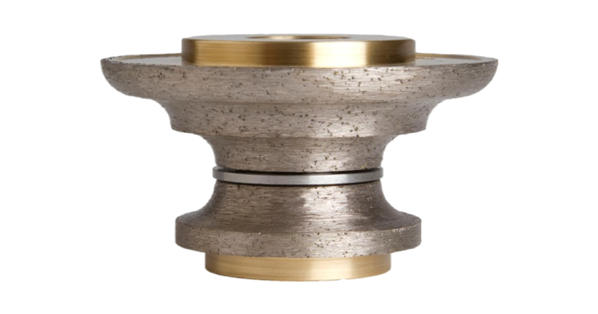 APEXX Shape F+V Ogee Over Bullnose Brass-Core Router Bits
