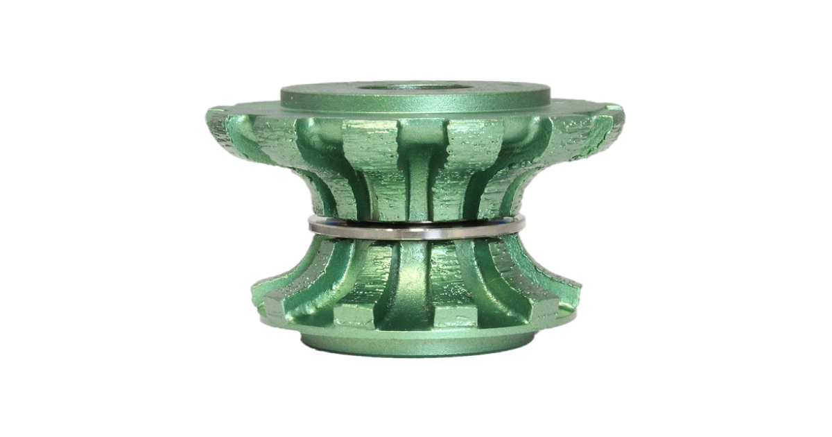 APEXX Ogee Bullnose Shape FV Segmented Router Bit
