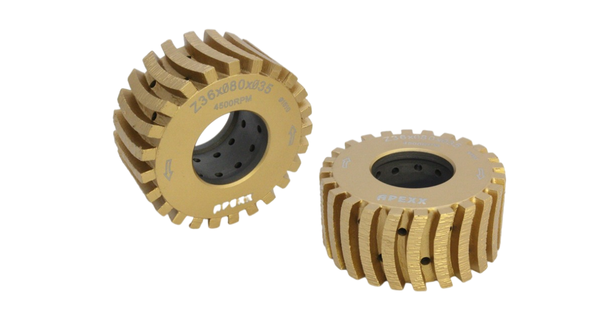 APEXX Gold MONSTER CNC Super Z Wheels