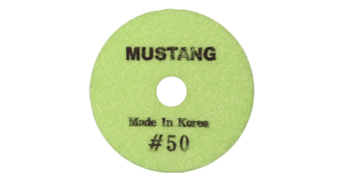 MUSTANG 7-Step Dry/Wet Polishing Pads