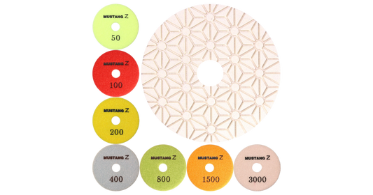 MUSTANG-Z 7-Step Polishing Pads