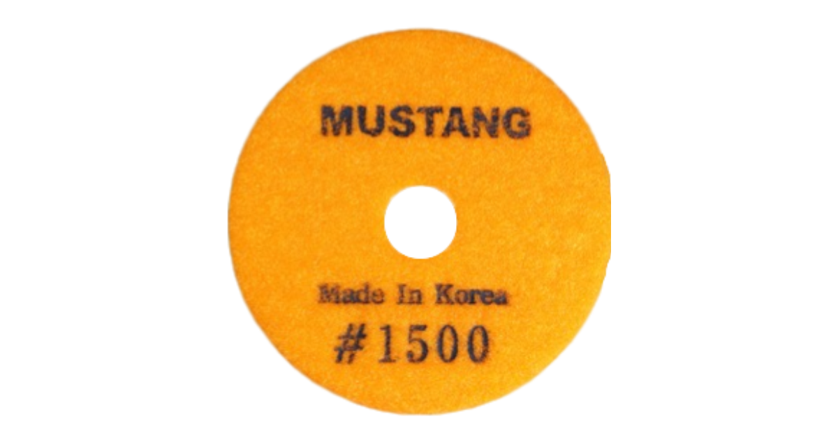 MUSTANG 7-Step Dry/Wet Polishing Pads