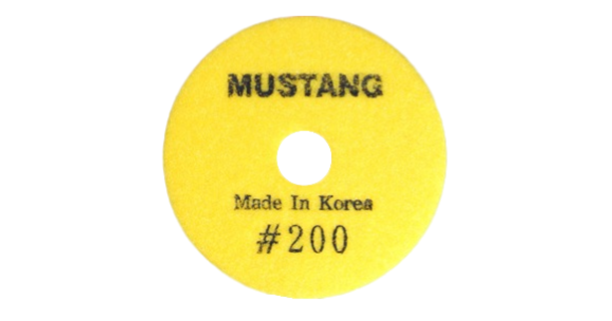 MUSTANG 7-Step Dry/Wet Polishing Pads