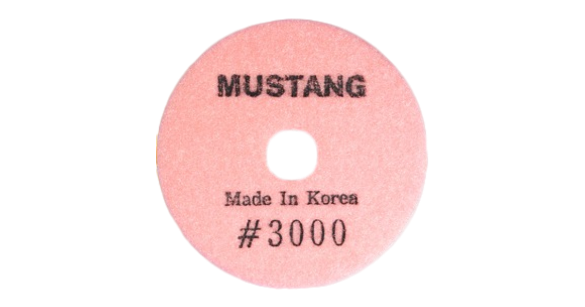 MUSTANG 7-Step Dry/Wet Polishing Pads