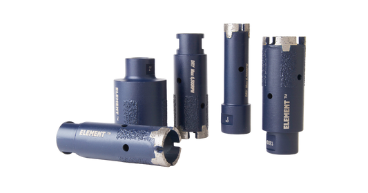 ELEMENT Dry/Wet Core Bits & Blind-Hole Bits