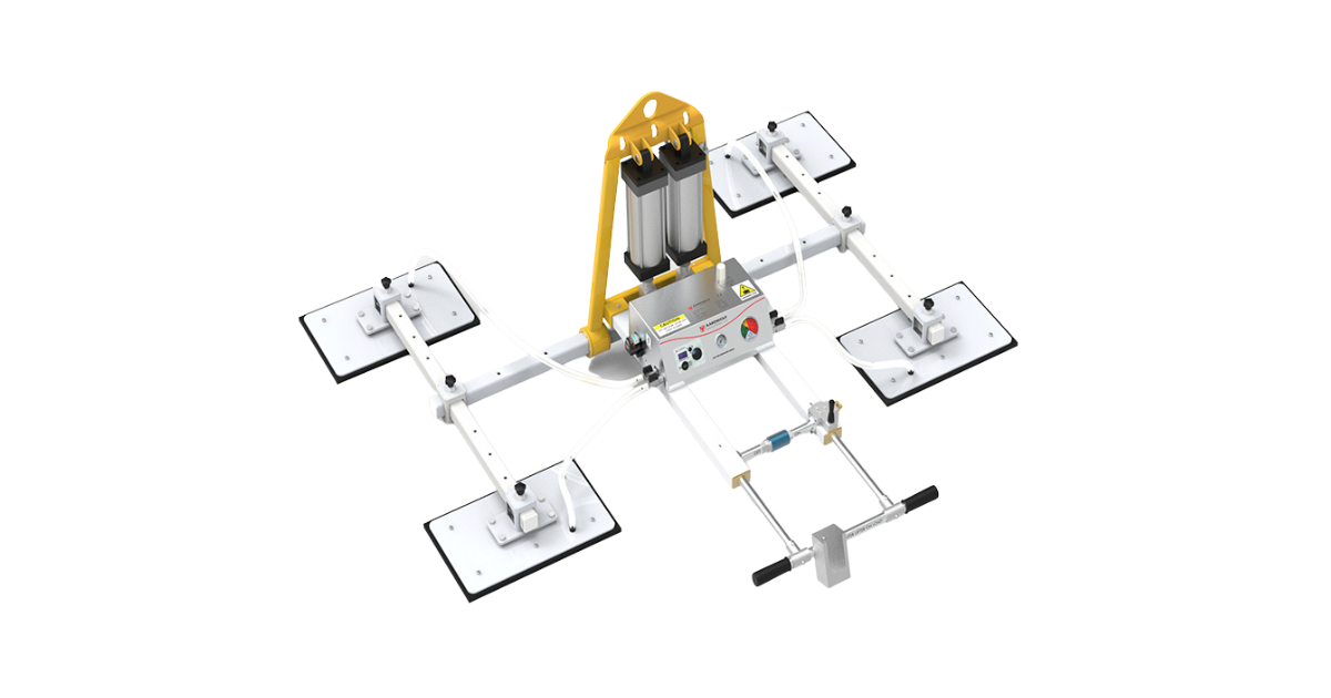 Aardwolf AVLP4 Four Pad 1000kg Vacuum lifter