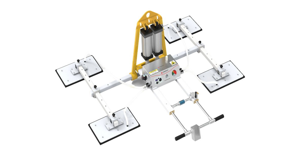 Aardwolf AVLP4 PRO Four Pad 1000kg Vacuum lifter