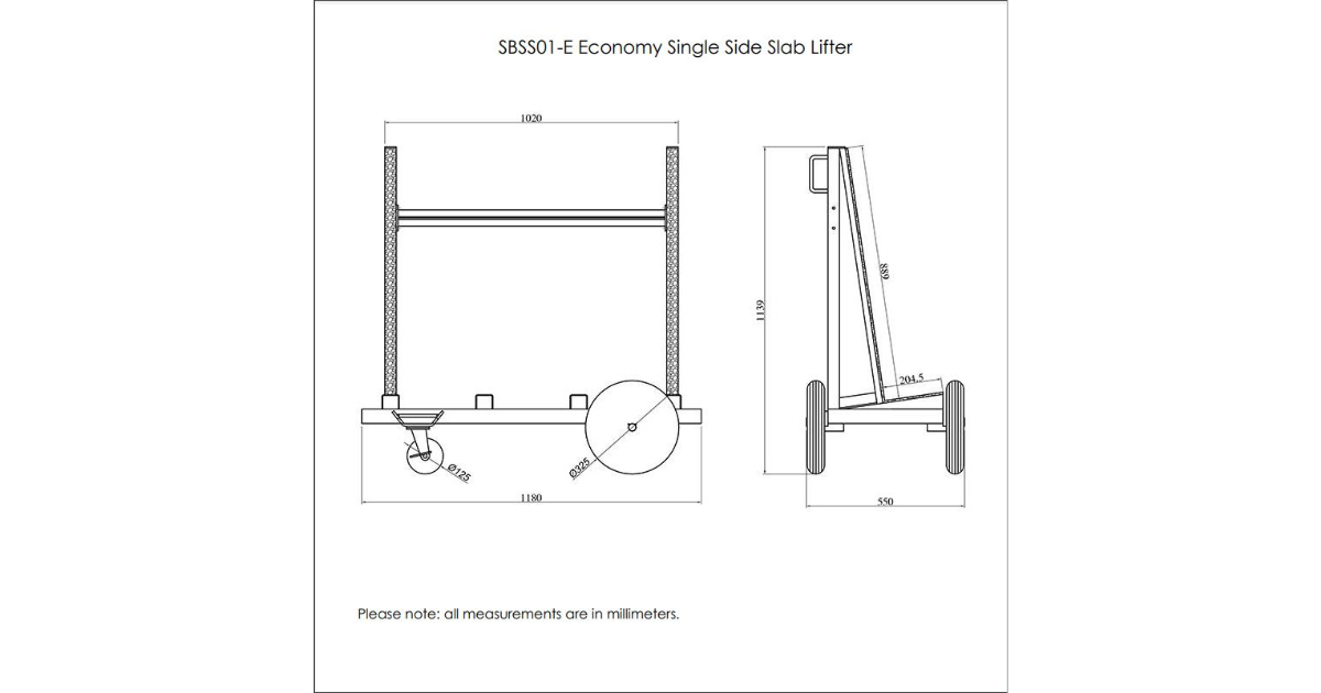 Aardwolf Economy Slab Buggy Single Side