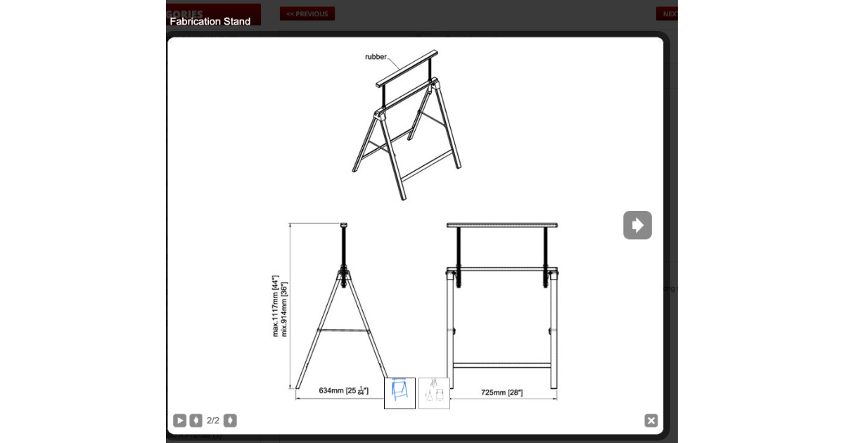 Aardwolf Fabrication Stand - FS01