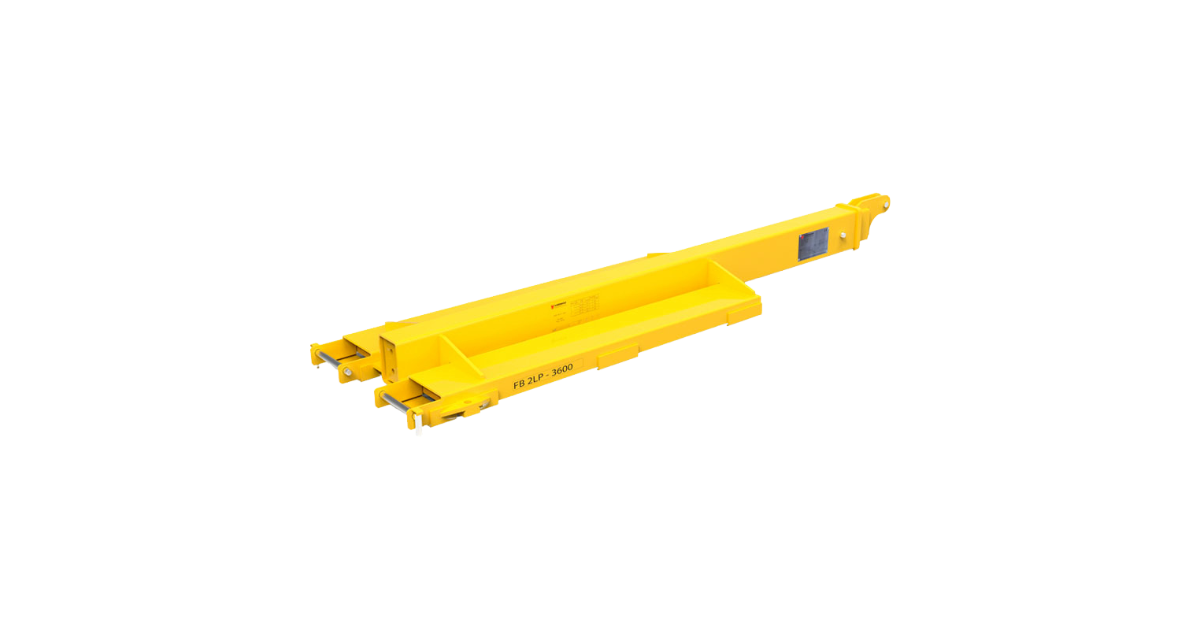Low Profile Forklift Boom Yellow