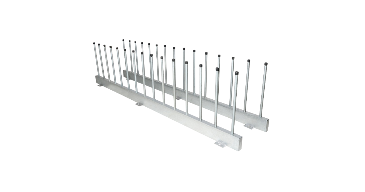 Aardwolf Galvanized Remnant Rack, 10' long, ARR01