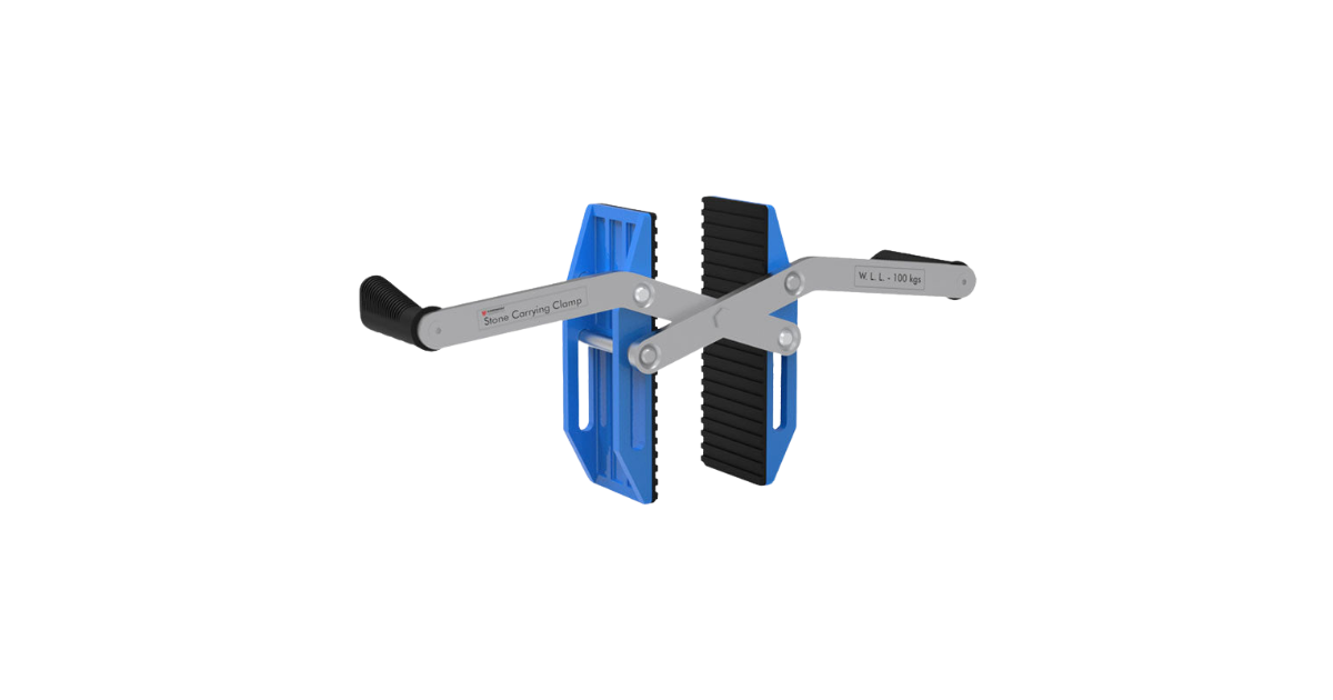 CLOSEOUT Aardwolf Stone Carrying Clamp; Grip Range is 3-4 Inches (80-100mm)