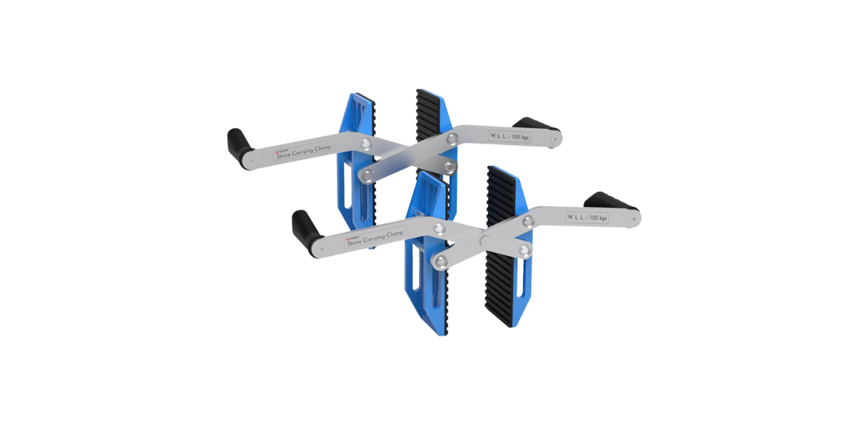 CLOSEOUT Aardwolf Stone Carrying Clamp; Grip Range is 3-4 Inches (80-100mm)