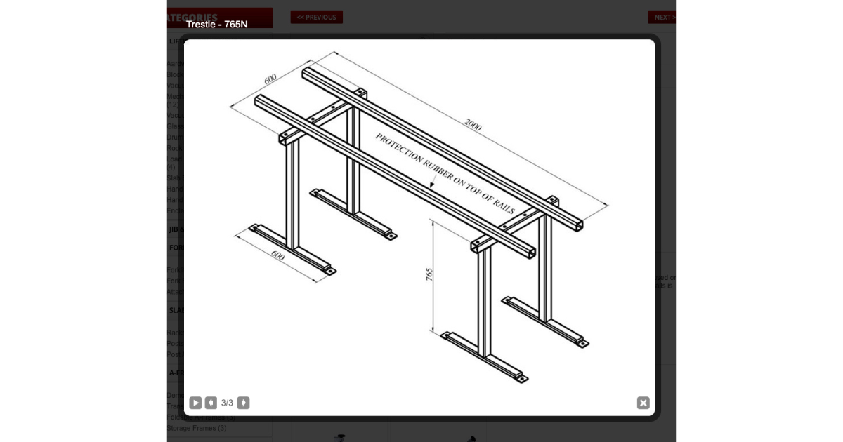 Aardwolf Trestle / Table
