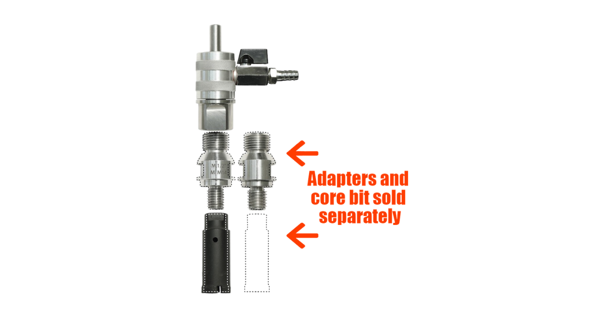Aardwolf Water Swivel 1/2" Shaft to 1/2 Gas Female