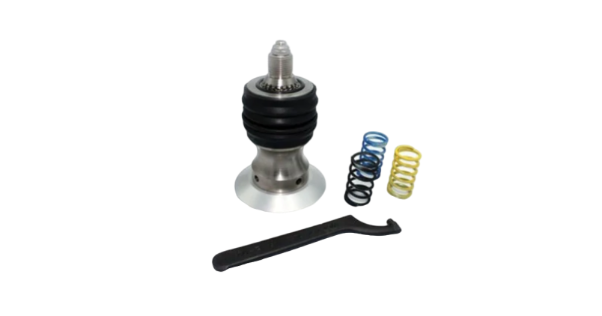 Adjustable Pressure Spring Head 1/2 gas to 4" Snail Lock