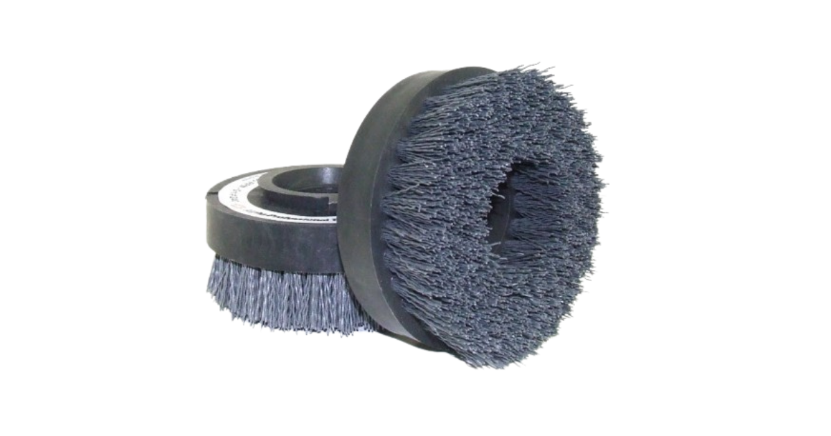 Alpha Carbide Antique and Leather Brush Snail Lock Wheels