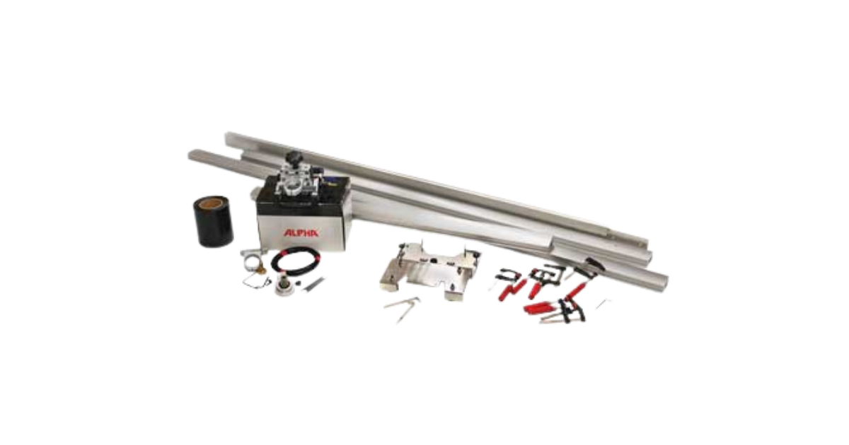 Alpha Beveling Base Starter Kit 5/8"-11