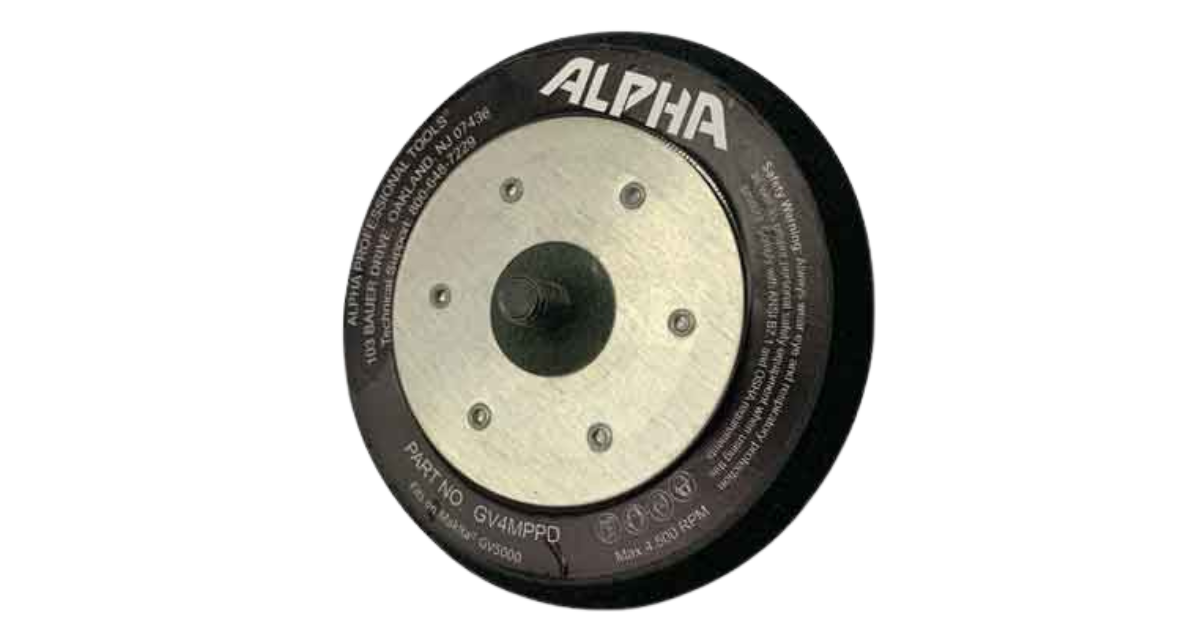 Alpha GV Backer Pads