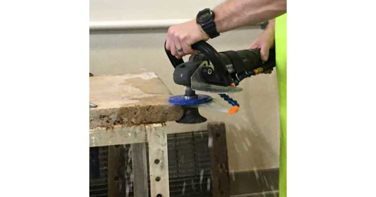 Alpha Profiler V-Series Bullnose Edge Treatment