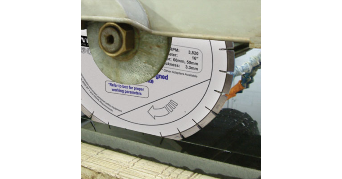 Alpha Silencer III Bridge Saw Blade for Granite