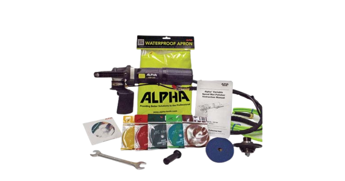 Alpha Tile Bullnose Kit including all products in package