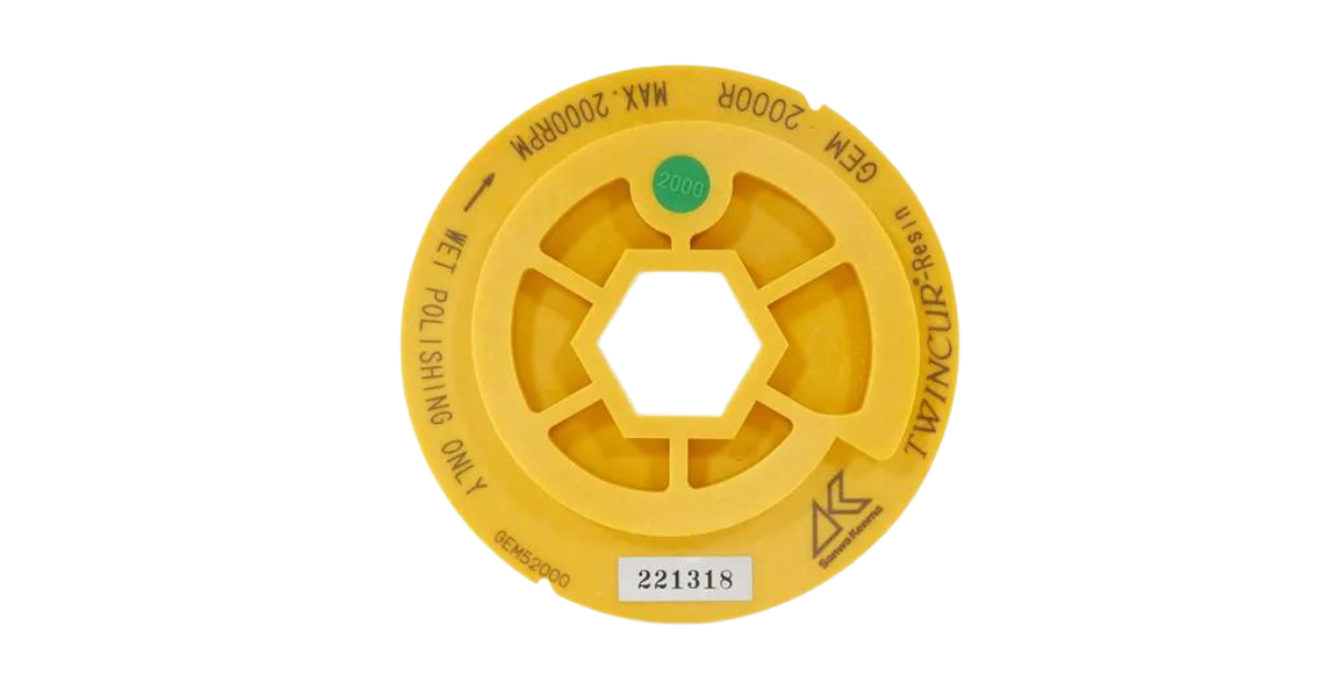 Alpha Twincur GEM Series Polishing Wheel