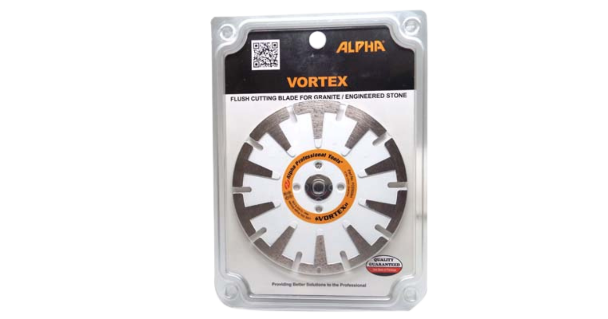 Alpha Vortex Intricate & Flush Cutting Blade for Granite