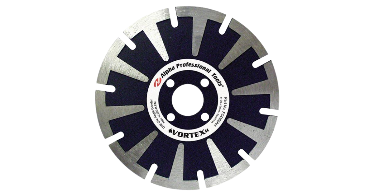Alpha Vortex Intricate & Flush Cutting Blade for Granite