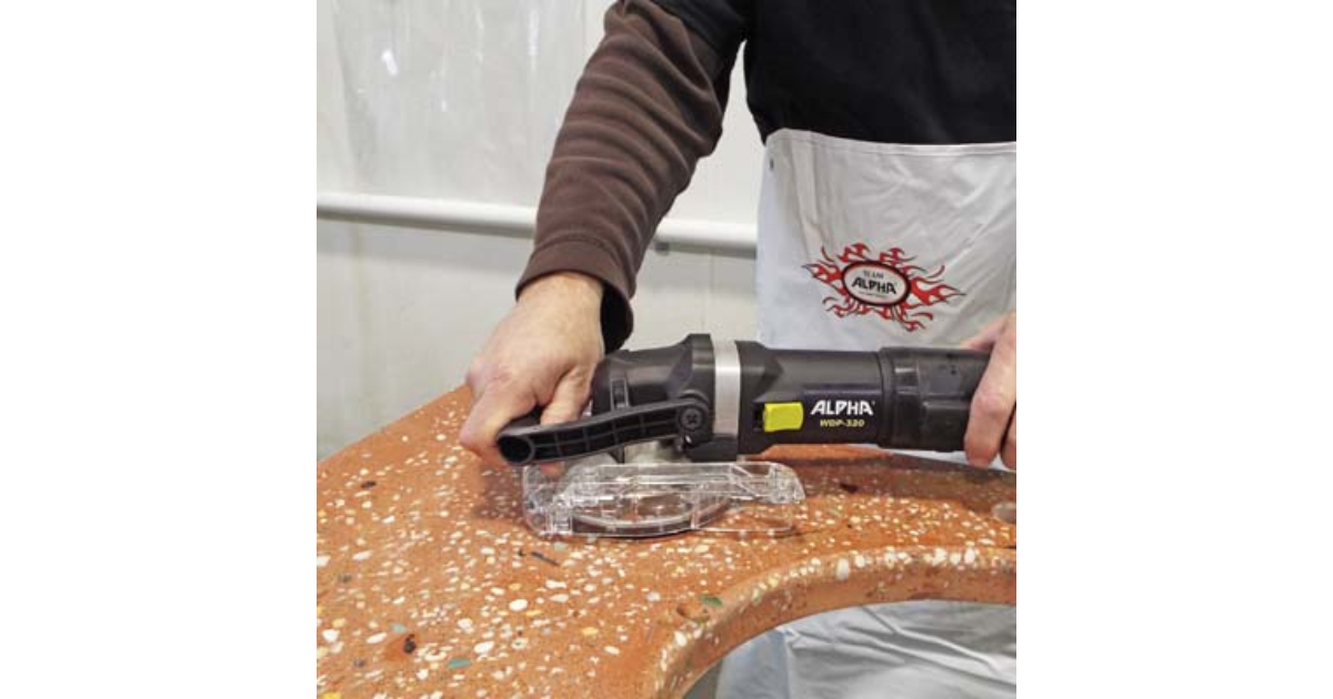 Alpha WDP-320 Wet/Dry Variable Speed Polisher