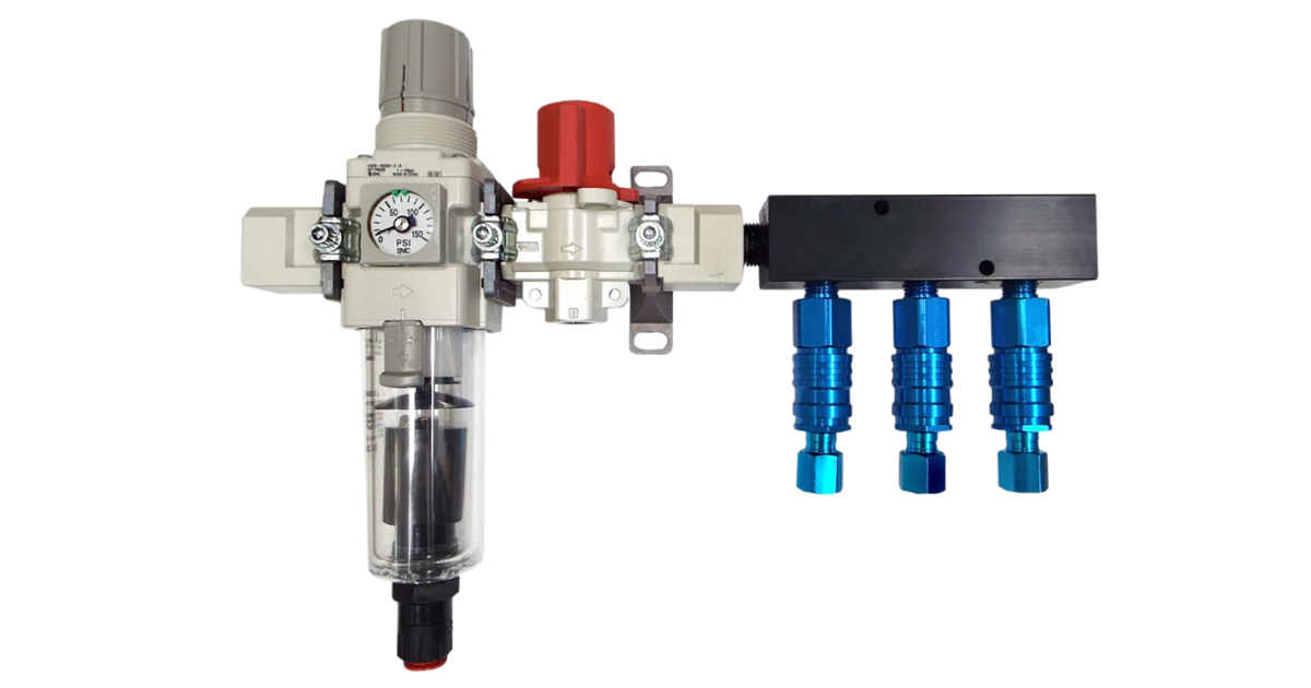 Alpha 1/2 Inch Filter/Regulator Manifold