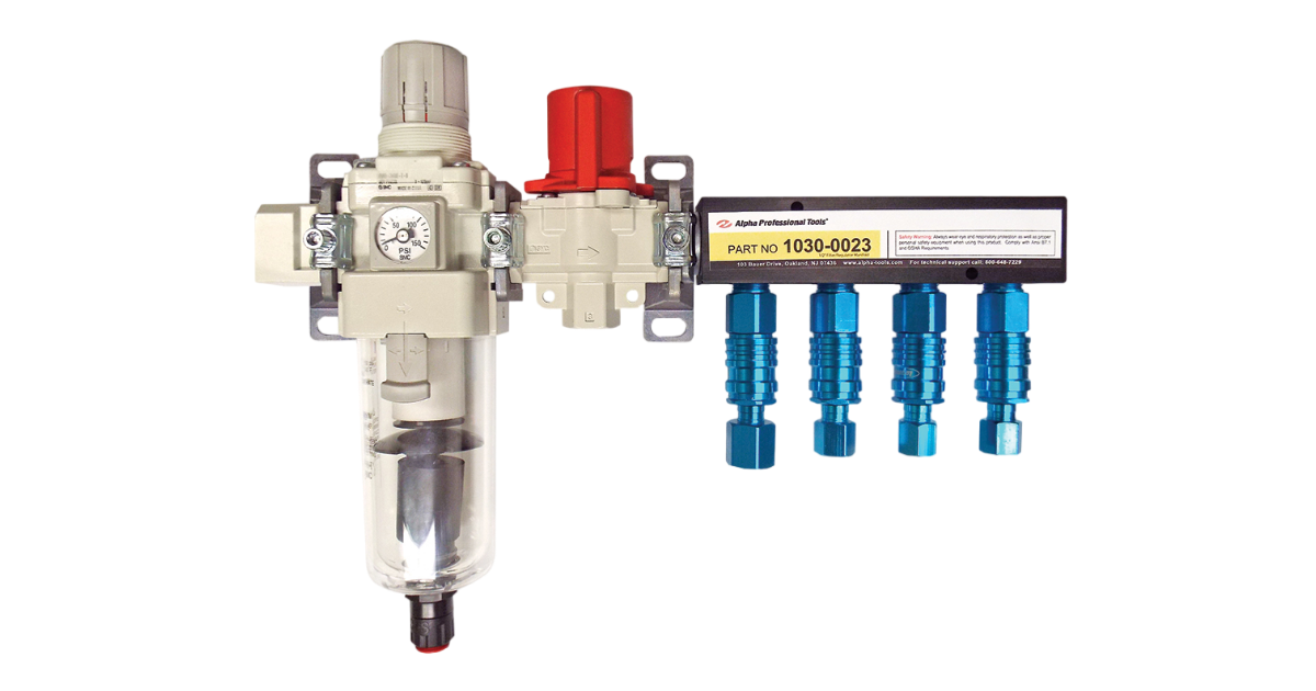 Alpha 1/2 Inch Filter/Regulator Manifold