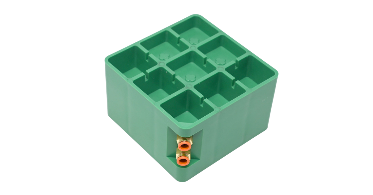 BVC Replacement Plastic Block SS62150 w/8mm fittings