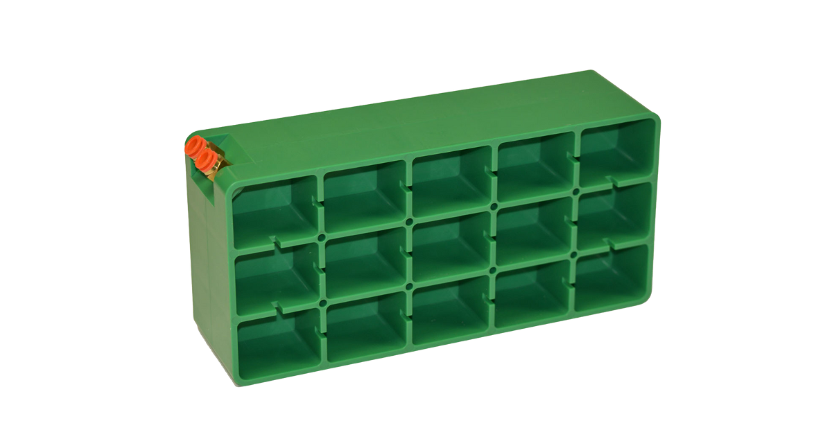 BVC Replacement Plastic Block for the SS150300 w/8mm fittings