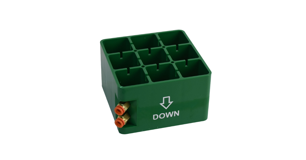 BVC Replacement Plastic Block for the SS150  w/8mm fittings